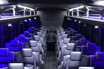 Flint Charter Bus Interior