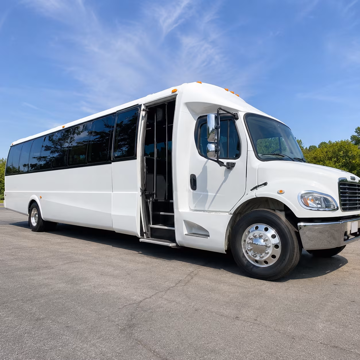 flint airport transportation onboard seating
