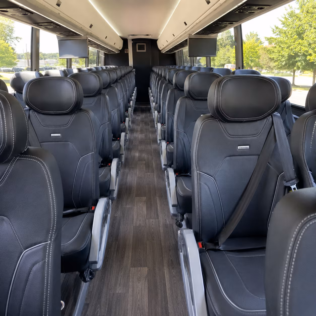 flint bus rental service area