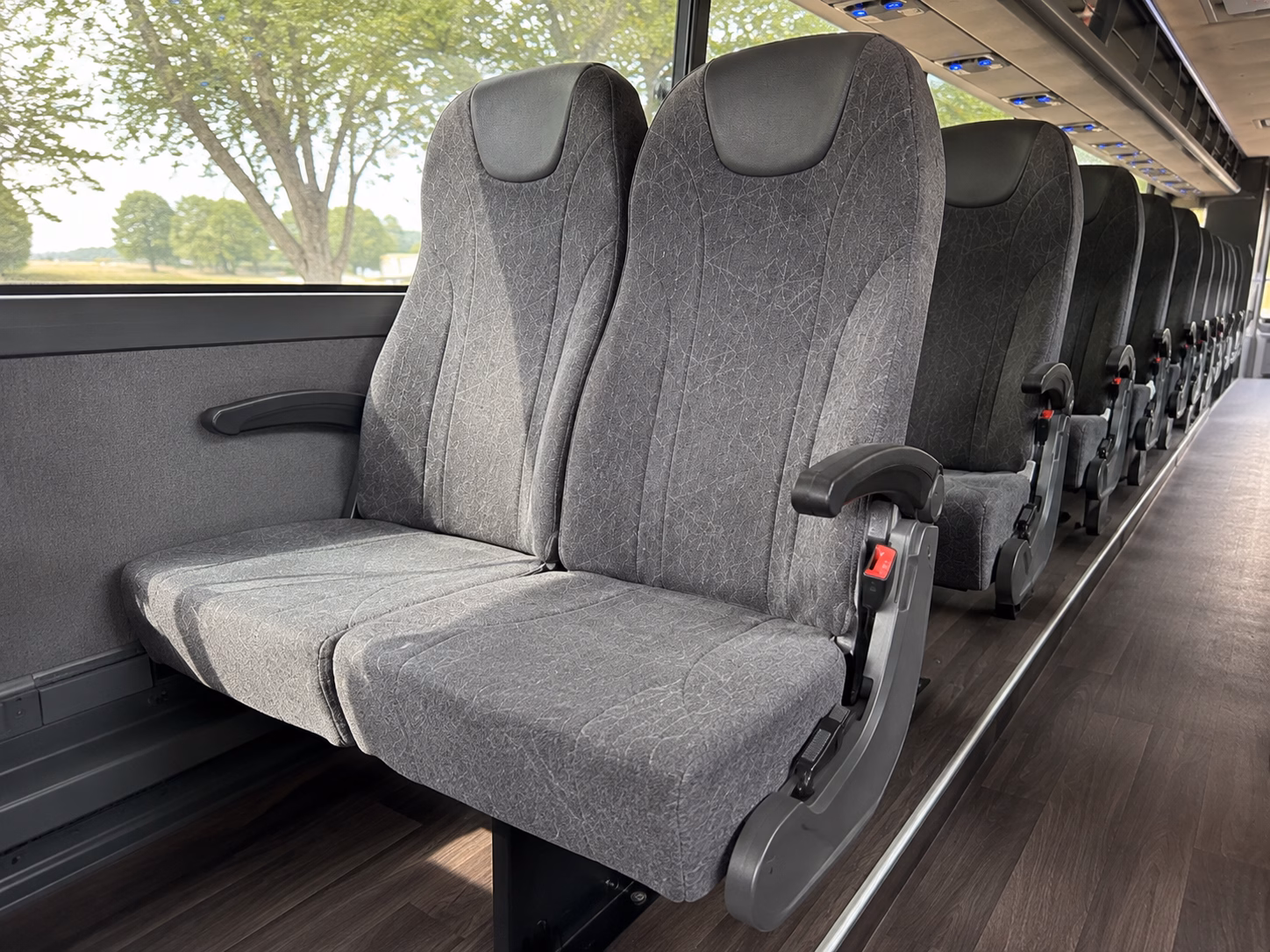 flint religious group transportation onboard seating