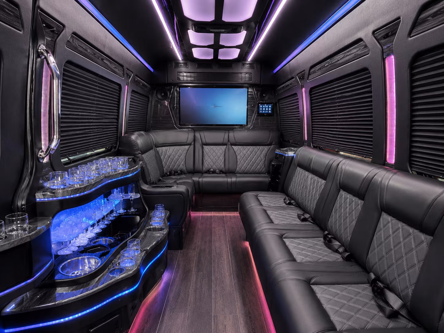 little caesars arena and detroit concert bus rentals from flint